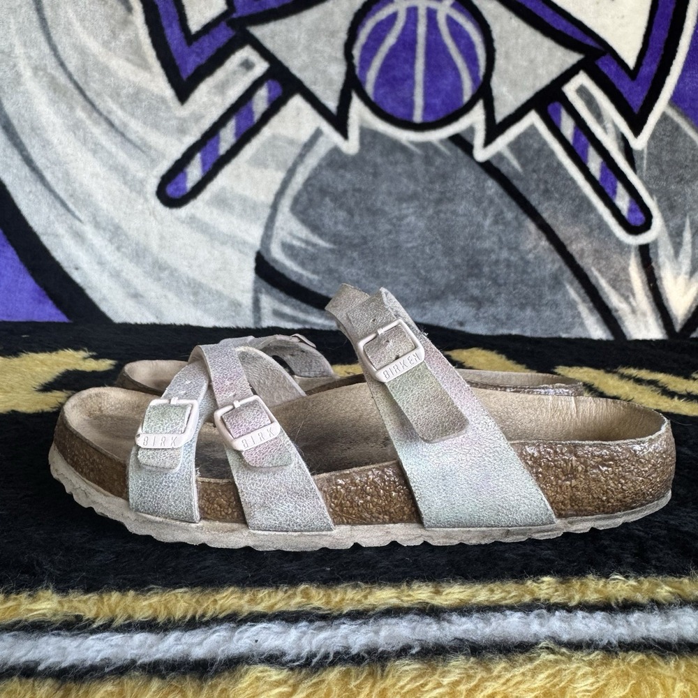 Size 38/W7 - Birkenstock FRANCA LIGHT ROSE Women's Sandal Pink